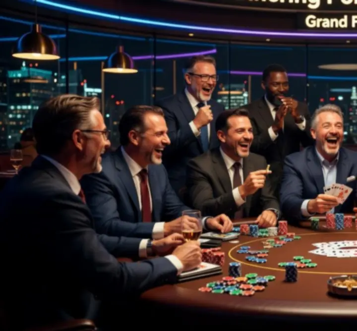 Póker verseny és tematikus est hangulatos fotói a Adrian Łubkowski QAZben