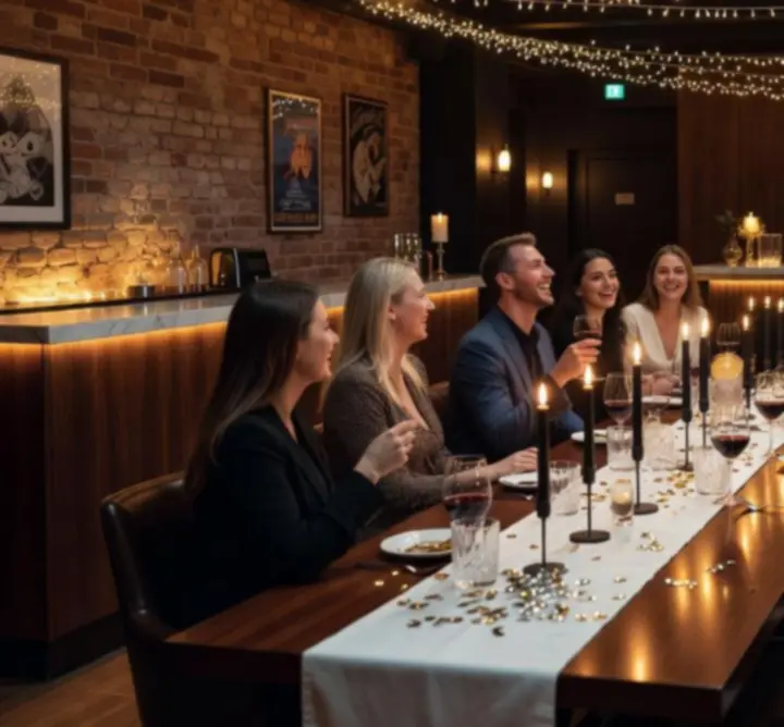 Privát rendezvény elegáns, hangulatos teremben a Adrian Łubkowski QAZben.