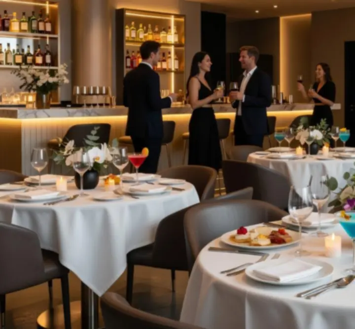 Elegáns privát rendezvény a Adrian Łubkowski QAZ-ben prémium vendéglátással